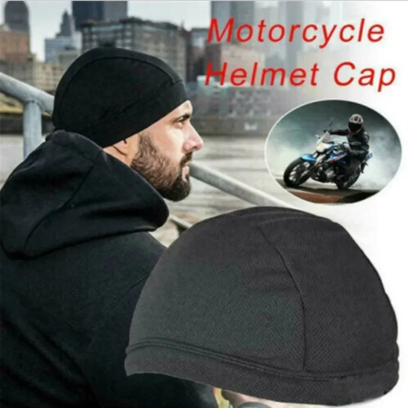 Skull Cap Helmet Liner - Ademende, sneldrogende helmvoeringmuts Zachte muts Skull