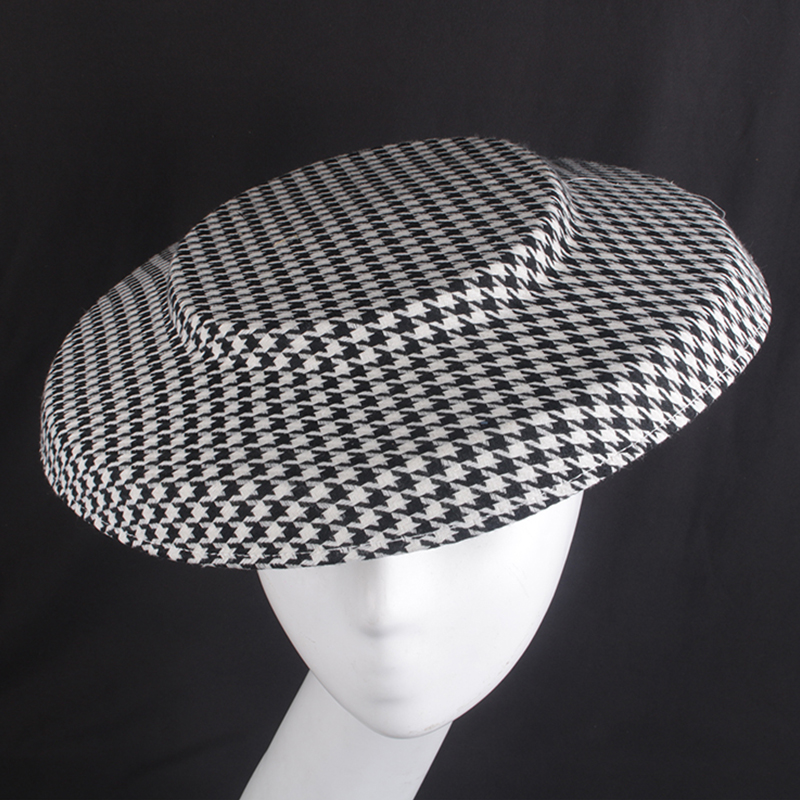 Sun Hat Wide Brim - Bruiloft Hoed DIY Craft Accessoires Zwarte