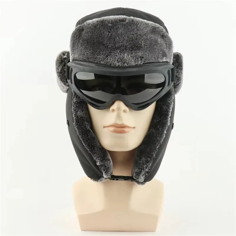 Winter Trapper Hat - Sneeuwski Leger Militaire Ushanka Hoeden met