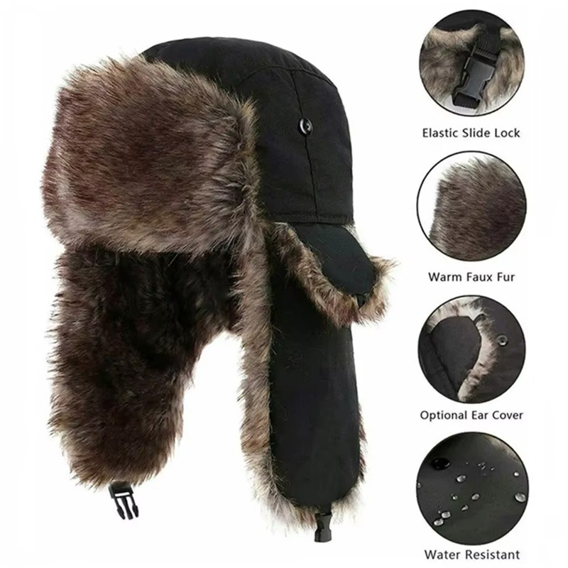 Winter Russische Ushanka Hoed  - Winter Trapper Hat recensie en prijs