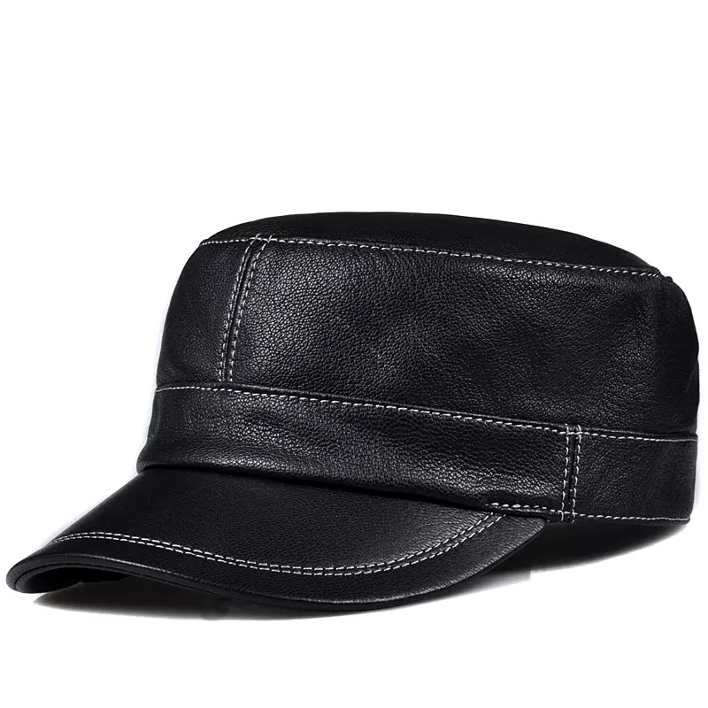 Trendy Lamsleer Lederen Platte - Baseball Cap Structured recensie en prijs