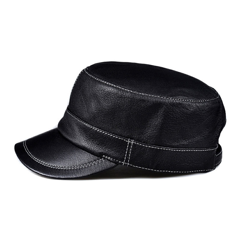Trendy Lamsleer Lederen Platte - Baseball Cap Structured recensie en prijs