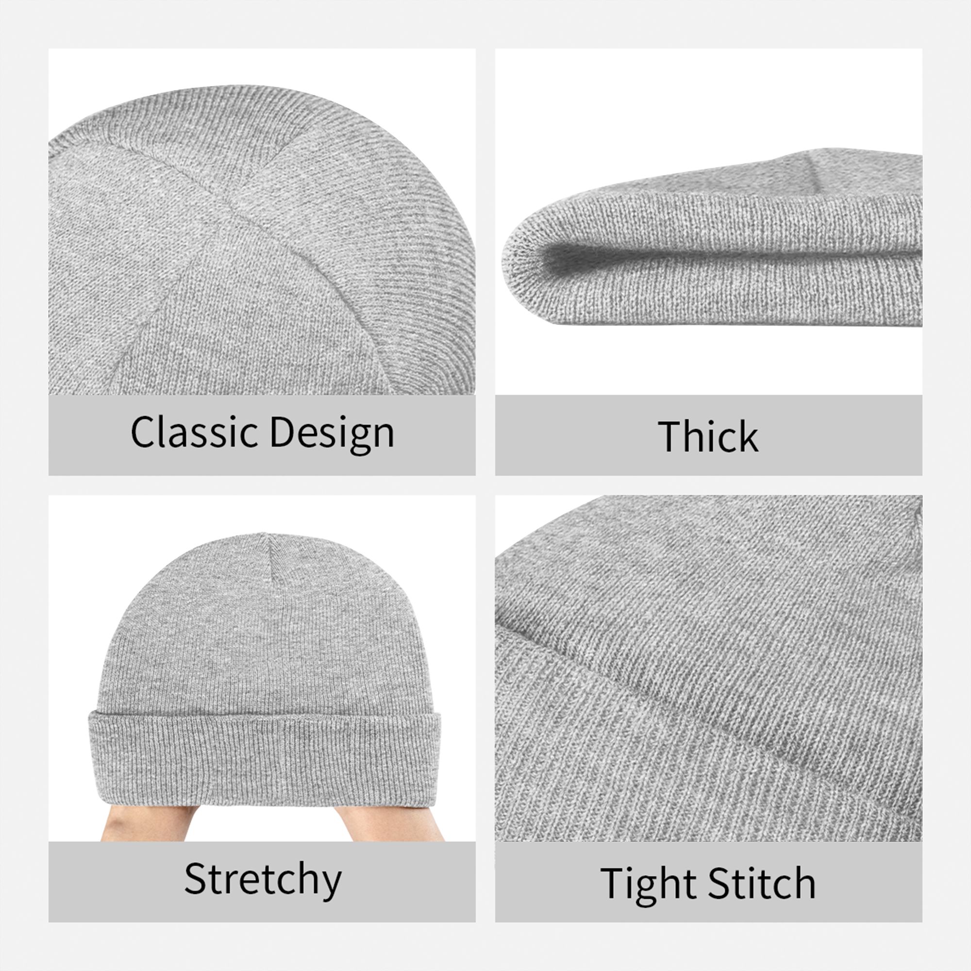 Ewing Oil Co. Dallas TV-show u - Beanie Cuffed Knit recensie en prijs