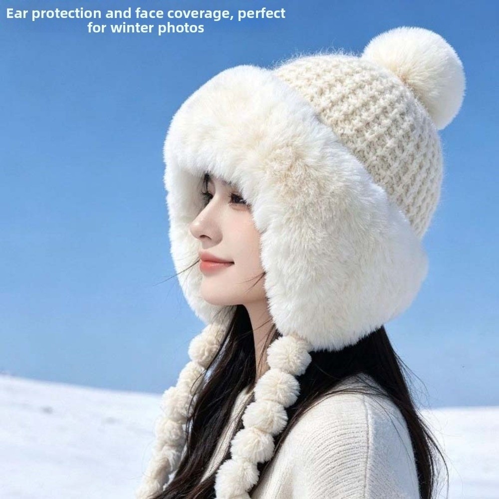 Fleece gevoerde pomponmuts met - Winter Trapper Hat recensie en prijs